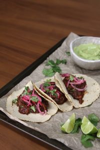 Tray of tacos
