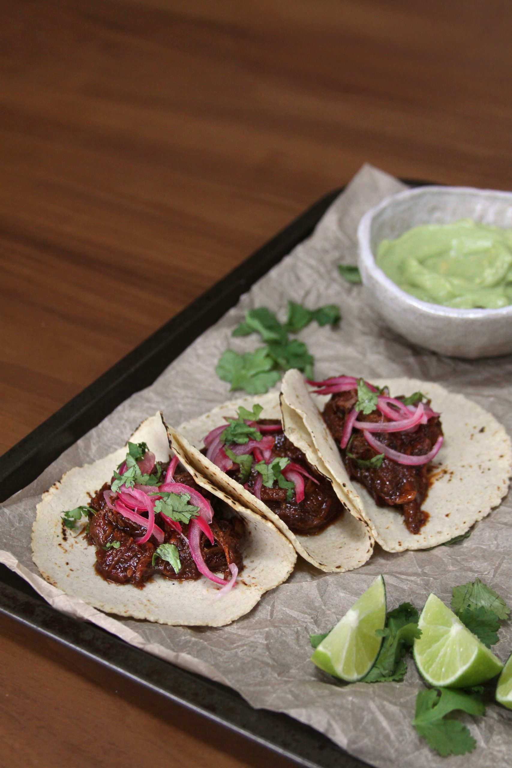 Tray of tacos