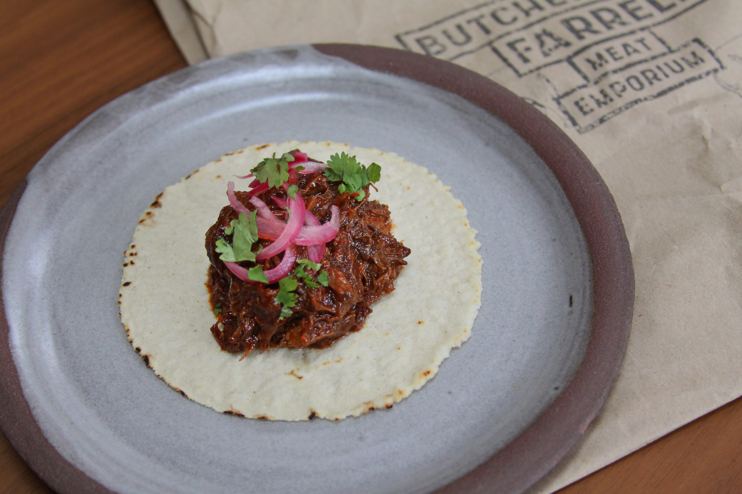 Butcher Farrell Meat Emporium pork cheek carnitas